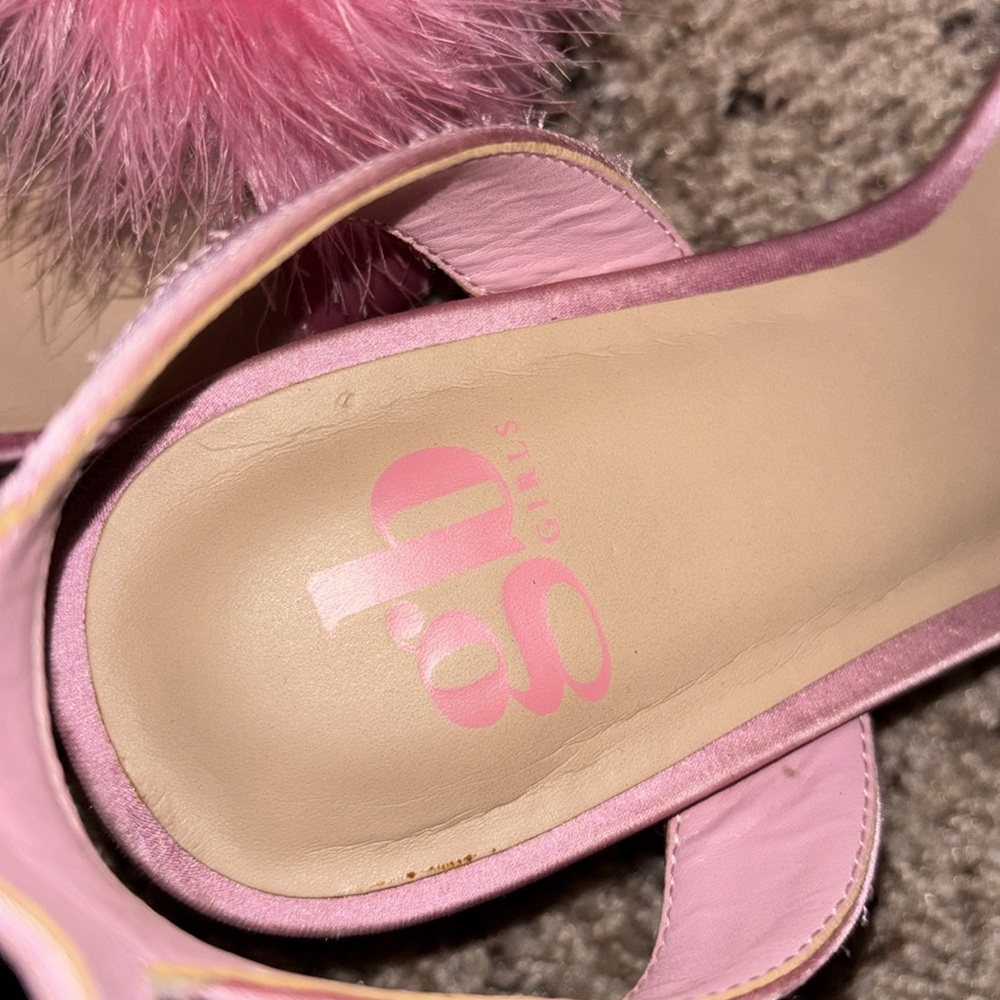 GB Girls' Neela-Girl Feather Heels (Youth) Size 3 - Picture 4 of 5